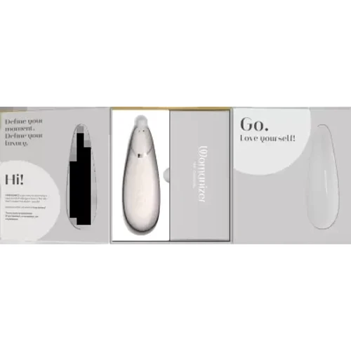 Вакуумный клиторальный стимулятор Womanizer - Premium 2 Warm Gray