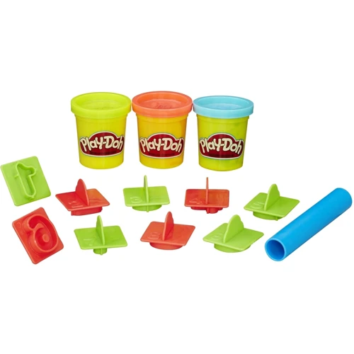 Набор пластилина Hasbro PLAY-DOH Ведёрочко Numbers Fun (23414_23326): Возраст от 3-х лет