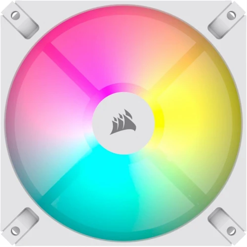 Кулер Corsair iCUE AR120 Digital RGB 120mm PWM Fan Triple Pack White (CO-9050169-WW): Рівень шуму, dB 10-27.3