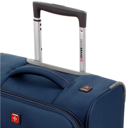Чемодан Swissbrand Silkeborg (L) Navy (SWB_LLSIL940L): Пол Унисекс