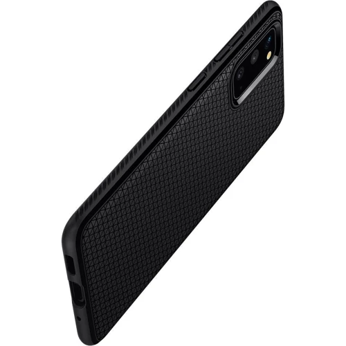 Чохол для телефона Spigen Liquid Air Matte Black (ACS00791) for Samsung G980 Galaxy S20: Колір чорний