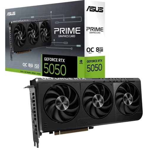 Видеокарта ASUS GeForce RTX 5050 8GB PRIME OC (PRIME-RTX 5050-O8G) UA