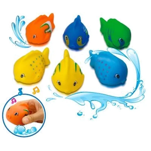 Набор игрушек для купания Цветные рыбки (укр. упаковка), BeBeLino: Производитель Bebelino