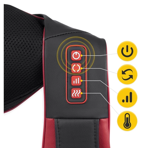 Массажер 4FIZJO Shiatsu Pro+ Black/Red (4FJ0565) фото 10