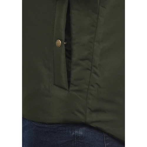 Куртка Jack & Jones 50099067 46 зеленая демисезон с капюшоном: Подкладка На подкладке
