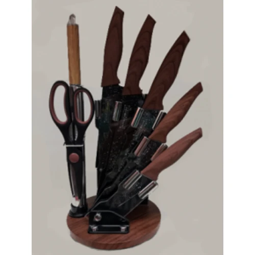 Набор кухонных ножей Набор ножей Royalty Line RL-WD8D 8 pcs