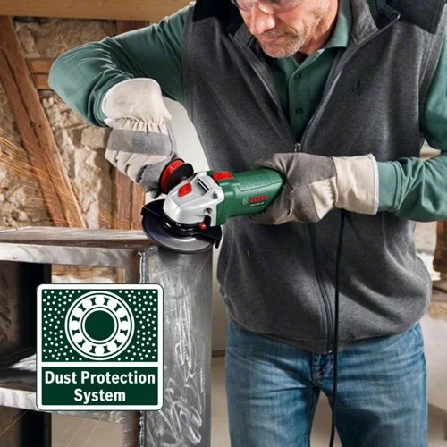 Болгарка (угловая шлифмашина) Bosch PWS 850-125 (06033A270B): Потребляемая мощность 850 Вт