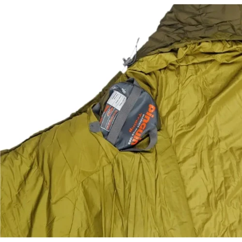 Спальный мешок Pinguin Tramp (11/7°C) 195 см - Right Zip Khaki (PNG 237443) 2020: Длина 195 см