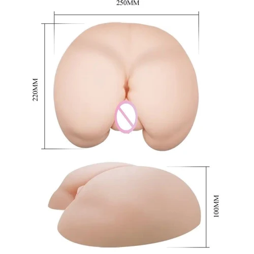 Мастурбатор с вибрацией BAILE - Vagina and Аss, Heating function Vibration (BM-009023)