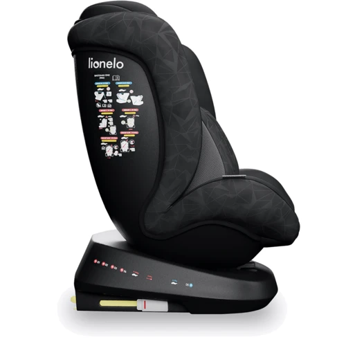 Автокресло Lionelo Bastiaan One Black Onyx: Крепление Isofix есть