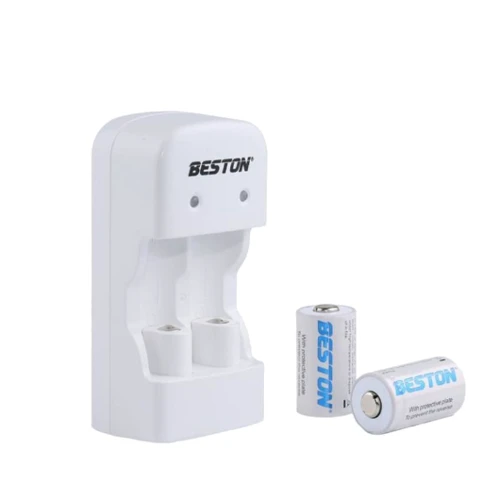 Beston BST-CD643 2slots for CR123A LiFePo + 2 аккумулятора CR123A (AAB1885)