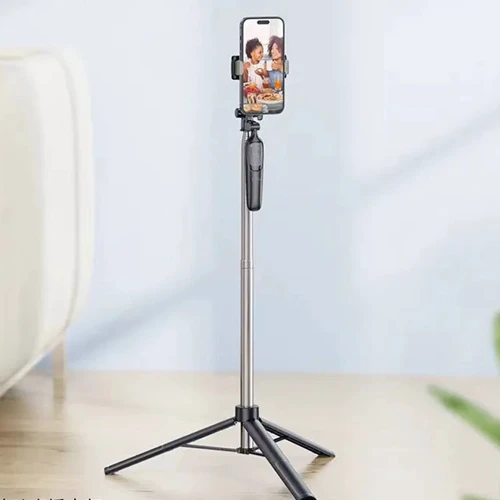 Hoco Tripod Selfie Stick K19 Black: Материал пластик, металл