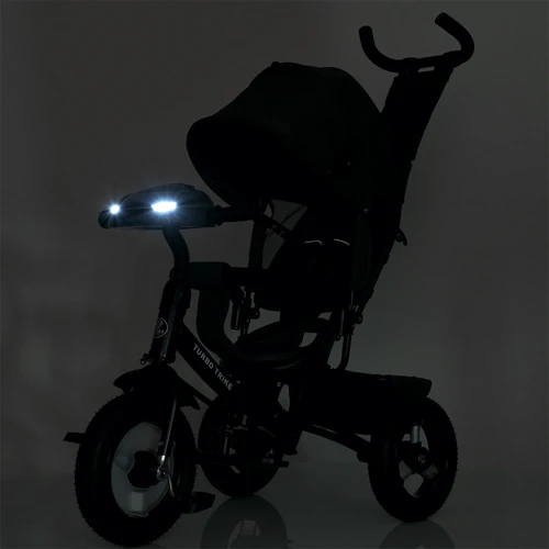 Велосипед дитячий триколісний TurboTrike темно-сірий (MT 1006-8): Гальма Ножной