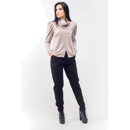 Джемпер FLFashion Тетрис ЛСТ 1613 48 пудровый