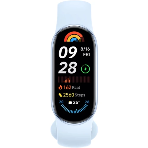Фитнес-браслет Xiaomi Mi Smart Band 9 Arctic Blue (CN): Цвет голубой
