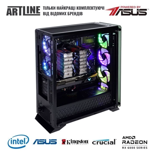 Персональный компьютер (ПК) ARTLINE Overlord X92 (X92v19Win): Объем накопителя нет