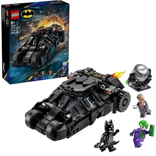 Конструктор LEGO Super Heroes Бэтмен Тумблер против Двуликого и Джокера 429 деталей (76303): Количество деталей, шт. 429