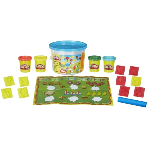 Набор пластилина Hasbro PLAY-DOH Ведёрочко Numbers Fun (23414_23326): Производитель Hasbro