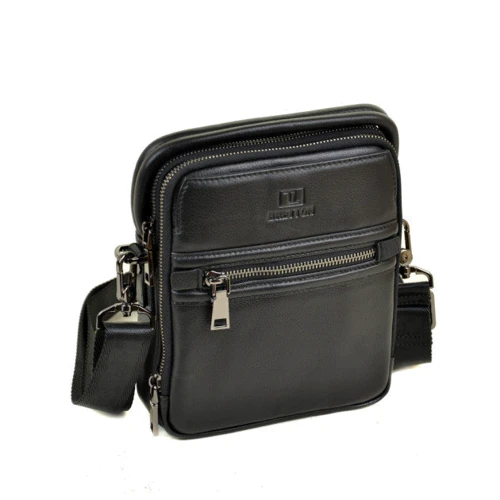 Мужская сумка планшет Bretton черная (30553 black)