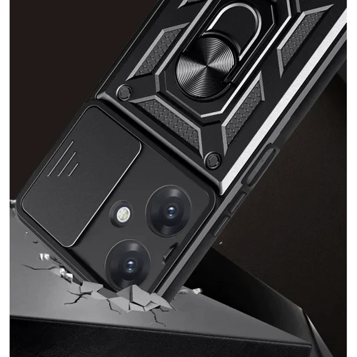 Чехол для телефонов BeCover Military Black for Realme Note 60 / 60X (713537)