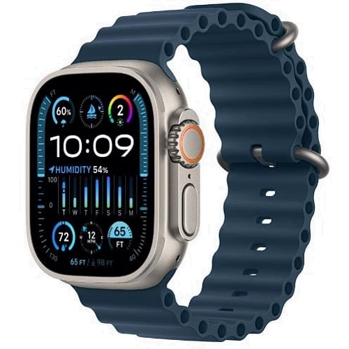 Apple Watch Ultra 2 GPS + Cellular 49mm Titanium Case with Blue Ocean Band (MREG3) Approved Витринный образец