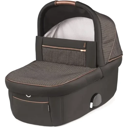 Универсальная коляска 2в1 Peg-Perego Veloce 500 Коричневая с полоской (PACK-VEL2100000003): Ширина шасси 51 см