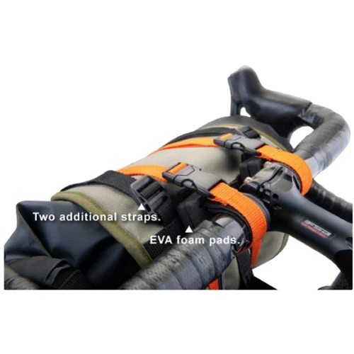 Велосумка Birzman Packman Travel Handlebar Pack (with waterproof carrier) 9.5 л (BM18-BAG-HP-PKM): Цвет черный