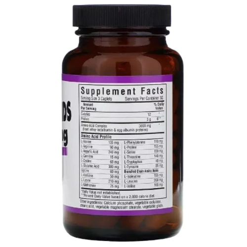 Bluebonnet Nutrition Amino Acid Комплекс амінокислот 1000 мг 90 капсул: Тип Комплексные