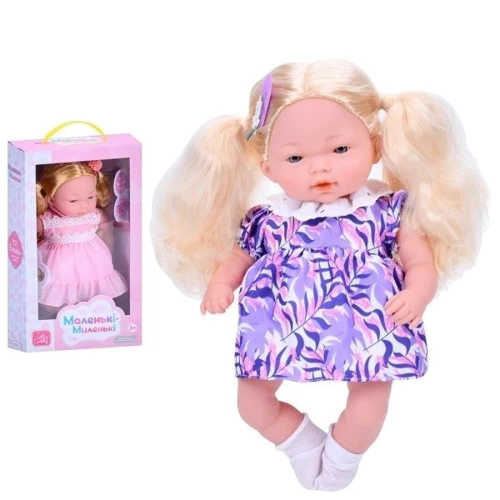Кукла музыкальная Limo Toy Маленькие-миленькие мягконабивная 33 см (M 5881 I UA)