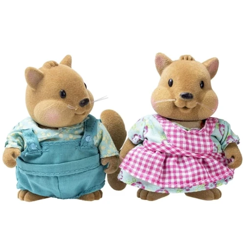 Набор фигурок Li'l Woodzeez СЕМЬЯ БЕЛОК (6008M): Пол Для девочек