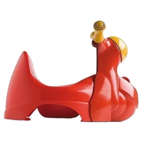 Детский горшок Ok Baby SCOOTER со звуковой фарой, красный (38229900/08): Цвет красный
