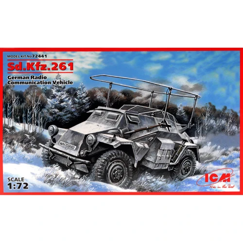 Модель ICM Немецкий автомобиль радиосвязи Sd.Kfz.261 (ICM72441)