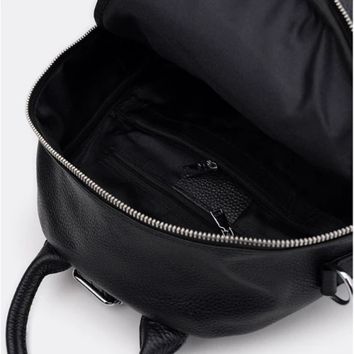 Жіночий рюкзак Keizer чорний (K108125bl-black): Фактура Матовая, Зернистая
