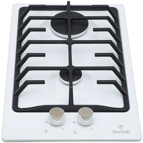 Варочная поверхность газовая Perfelli HGM 317 W: Расположение панели спереди