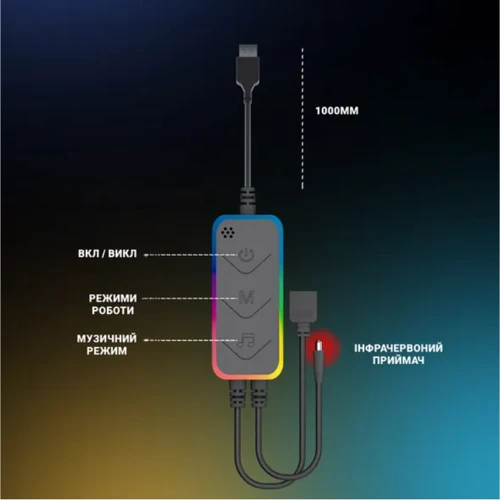 Умный светильник угловой Inspire RGB LD-0465 48LED (LD-0465-1): Стиль Современный