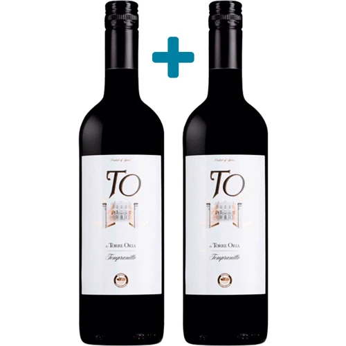 Набор вина Torre Oria Tempranillo, красное сухое, 2x0.75л 12% (WHS2000820339449)