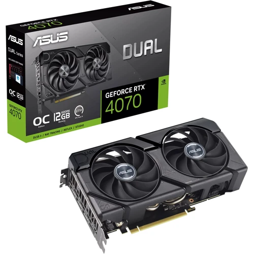 Видеокарта ASUS Dual GeForce RTX 4070 EVO 12GB GDDR6 (DUAL-RTX4070-12GD6-EVO)