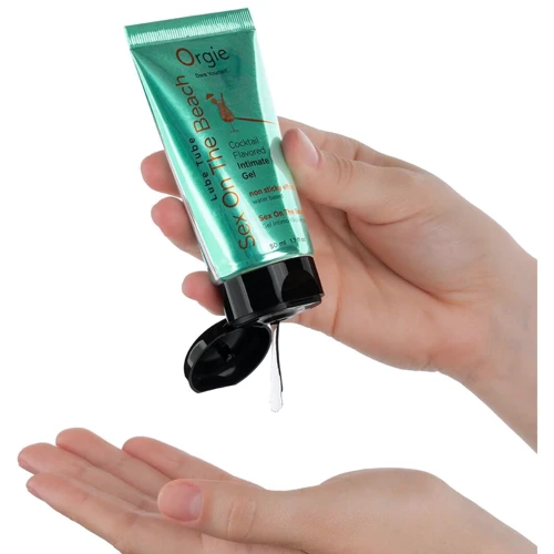 Лубрикант на водной основе Orgie Lube Tube Sex On The Beach, 50 мл, персиково-апельсиновый вкус