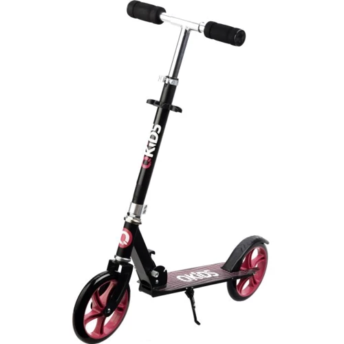 Самокат QKIDS WEISS (цвет -black/pink)