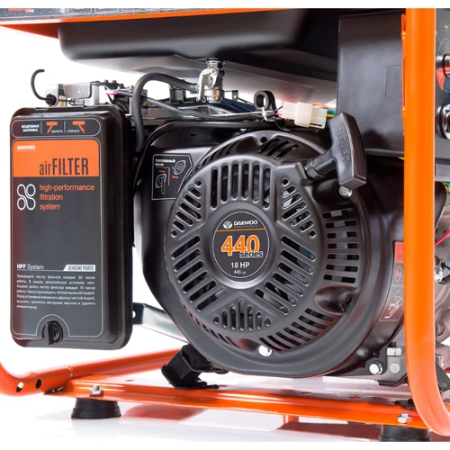 Бензиновый генератор DAEWOO GDA8500E-3: Количество фаз 1/3