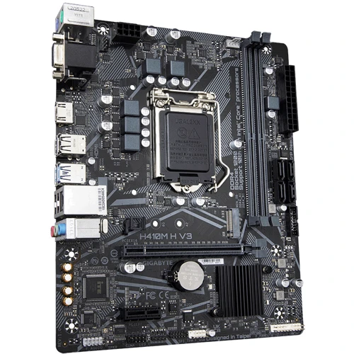 GIGABYTE H410M H V3: Разъемы на плате USB 2.0, USB 3.2 Gen 1, SATA 3.0, M.2