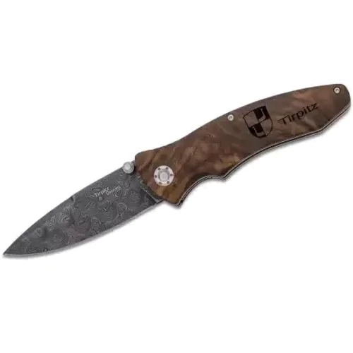 Нож Boker Tirpitz-Damascus Wood (2373.08.58): Тип ножа Складной