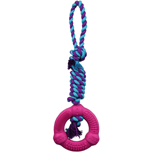 Кільце Trixie Denta Fun на канаті 12 см 41 см (4047974331910) фото 1