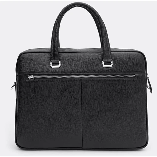 Чоловіча конференц-сумка Borsa Leather чорна (K18820-1bl-black): Тип Сумки