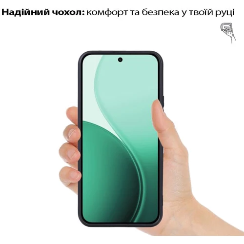 Чехол для телефонов BeCover TPU Case Black for Oppo Reno14 / 14FS 5G (713791)