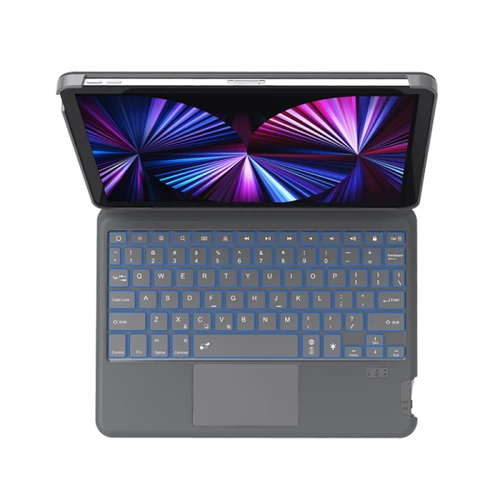 Аксессуар для iPad WIWU Combo Touch Keyboard Case Grey for iPad 10.9 (2022 / 2024) / iPad 11 2025: Цвет серый
