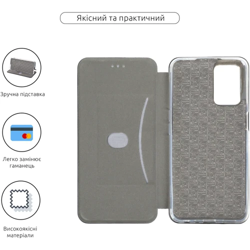 Чохол для телефона Fashion Classy Black для OPPO A54 4G: Тип чохол книжка