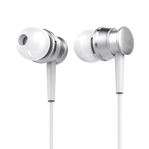 Наушники Baseus Lark Series Wired Earphones Silver (WEBASEEJ-LA0S): Тип крепления без креплений