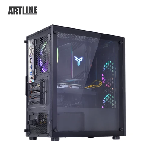 Персональный компьютер (ПК) ARTLINE Gaming X37 (X37v40): Процессор Intel 6-Core i5-10400F 2.9-4.3Ghz