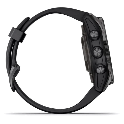 Смарт-часы Garmin Epix Pro (Gen 2) 42mm Sapphire Carbon Grey DLC Titanium with Black Band (010-02802-15): Время работы до 16 дней